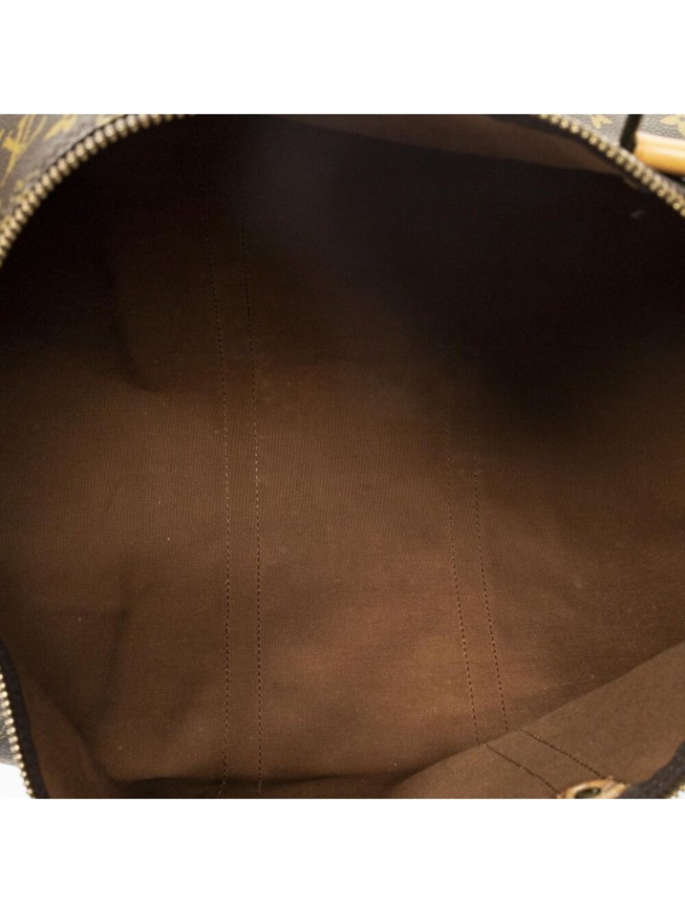 ★SOLD★ Louis Vuitton Keepall Brown Monogram Canvas - Picture 9 of 15